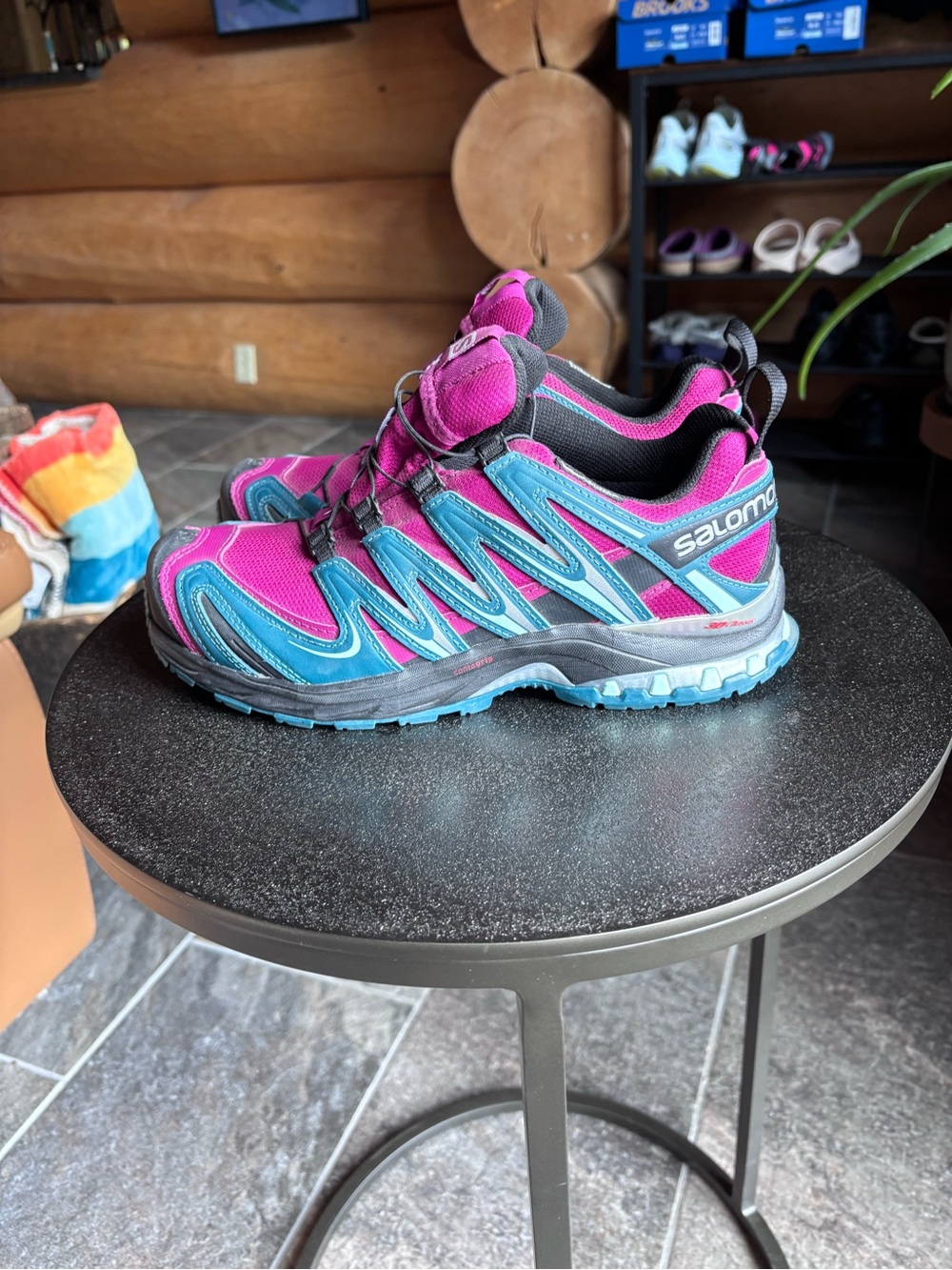 Salomon XA Pro 3D CS WP W Womens 8.5 Waterproof Trail Shoes NWT L36678300 - Picture 2 of 10